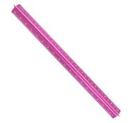 Échelle Architecturale Règle Multi-couleurs Aluminium Alloy Tool Tool 15 Cm / 30 Cm Longueur Pour Les Architectes Et Les Artistes Génie Triangulaire