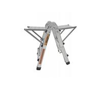 Échelle articulée pliante et télescopique en aluminium 4x3 marches 2,81m + 2 tablettes