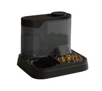 Échelle automatique de nourriture pour chat | Bol en acier inoxydable 30 x 25 x 23 cm | Distributeur automatique de nourriture pour chats | Rôle principal pour animaux de compagnie - Fournitures