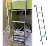 Echelle Bois Lit Échelle Superposée de Lit Jumeau Réglable - 116 cm / 130 cm / 140 cm / 150 cm Hauteur, Échelle Latérale de Lit pour Camping-car Robuste Robuste, Échelle à Crochet Métallique ( Size :