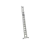 Echelle coulissante 2 plans à corde 2 x 14 barreaux 6m60 usage professionnel régulier PRC2 G