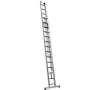 Echelle coulissante 2 plans à corde 2 x 14 barreaux 6m60 usage professionnel régulier PRC2 G