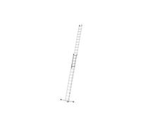 Echelle coulissante à Corde 2 Plans 2x16 échelons 7,9m/8,7m en Aluminium Hailo ProfiStep Duo