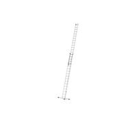 Echelle Hailo Echelle coulissante à corde 2 plans 2x18 échelons 9m50 en aluminium ProfiStep Duo