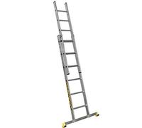 Echelle coulissante à main Pro 2x6 Haut. accès 3,95 m CM2