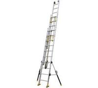 Echelle coulissante Aluminium à corde 3x13 Haut. accès 7,55 m C3 STAB' Centaure