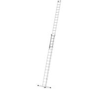 Echelle Hailo Echelle coulissante à corde 2 plans 2x18 échelons 9m50 en aluminium ProfiStep Duo