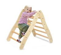Echelle d’Escalade Triangle Pliable,Triangle d'escalade en Bois,Montessori Triangle,pour s'entraîner à Grimper et à saisir
