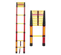 Échelle d'adaptation en fibre de verre non conductrice de qualité commerciale 2 m/4 m/5 m/6 m Extension pour travaux électriques en plein air Léger Durable Sûr Design compact