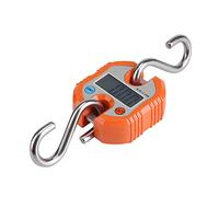 Échelle de Bagages Balance électronique Pêche numérique Crochet Postal Échelle à Crochet Portable Mini Portable Digital Poids avec écran LCD pour Voyage Outdoor Home 0g ~ 100kg(Orange)