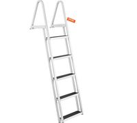 Echelle de bain VEVOR Echelle de bateau amovible 5 marches 159kg de charge 610x455x1825mm