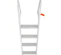 Échelle de bateau À propos de ce produitÉchelle de quai robuste en alliage d'aluminium 6063 épais avec finition sablée pour une stabilité optimale et une longue durée de vie en extérieur. Supportant u