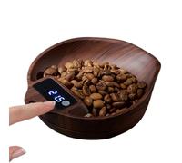 Échelle de café numérique - Scale de cuisine de précision - Écailles d' rechargeables avec une précision de 0,1 g, 0,3-1000g mini échelle de café USB portable pour le brassage, la cuisine, le
