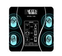 Échelle de composition corporelle Échelle connectée App-Appnected Digital Weight Monitor Échelle de santé intelligente Échelle 'impédance bioélectrique Échelle de graisse Analyseur intelligent sans