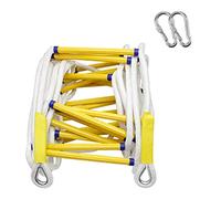 Échelle de corde, Capacité jusqu'à 420 kg Échappement par fenêtre et balcon Antidérapant réutilisable Résistant aux flammes 3M 5M 8M 10M 15M 20M/(5M/16Ft)