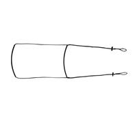 Échelle de corde de 1,5 m en deux étapes - Sangle légère tissée à la main avec boucles de chaîne en marguerite réglables - pour entraînement de chasse sur parcours d'obstacles