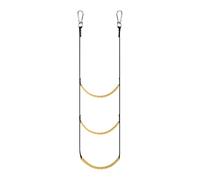 Échelle de corde de bateau - Échelles de bain portables à 3 marches, accessoire d'escalade léger, corde d'embarquement marine antidérapante, rangement facile pliable | Échelle auxiliaire pour canoë-ka