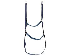 Échelle de corde de bateau marin, marches d'embarquement avec crochets, en Nylon bleu, Portable et pliable pour Yachts, Kayaks, bateaux gonflables (Échelle à 3 marches)