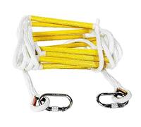 Échelle de Corde d'évacuation, échelle de Secours en Nylon, échelle de sécurité Souple et Ignifuge, échelle de sauvetage/a/20 m/65,6 pi (B 30 m/117 pi)