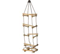 Echelle de Corde Enfants à Grimper Bois 2 m 4 côtés 5 échelons