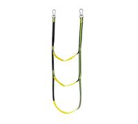 Échelle De Corde Marine Boat Ladder Auxiliary Boarding Rope Ladder(Green 3-Step)