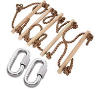 Échelle de Corde Murale suédoise ISOP 2m - Échelle de Corde d'escalade pour Enfants | Équipement de Jeu d'échelle d'arbre | Jouets d'escalade pour Enfants pour l'arrière-Cour