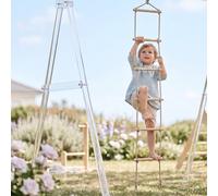 Echelle De Corde Pour Portique Balançoire 2.20 À 2.30 M Pour Enfants Beige TU