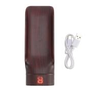 Échelle de cuillère de thé 100 g de gamme 0,1 g de graduation USB Échelle de café électronique en bois rechargeable pour la cuisine à domicile