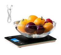 Échelle de cuisine Mesure numérique de haute précision alimentaire Multifonction outil de cuisson Café thé noir Compact gramme portable Smart Measure Electronic Repas Home U