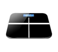 Échelle De Graisse Corporelle Intelligente Bluetooth Balance Numérique Avec Écran LCD Pesage Électronique Outils D'analyseur Composition IMC PréCis Et Facile(Black USB Charging)