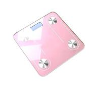 Échelle De Graisse Corporelle Numérique Balance Salle Bain Bluetooth Sol Électronique Smart Bmi Équilibre Poids Humain PréCis Et Facile(Pink)