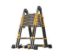 échelle de Grenier Échelle de Grenier Portable, Pliable et multifonctionnelle, idéale for Les travaux à Domicile, Le Bricolage, la Construction et l'accès aux combles. escamotable(4.1+4.1=8.1m)