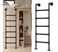 Échelle de grenier murale robuste pour un accès facile, idéale pour les sous-sols et les solutions d'évacuation d'urgence