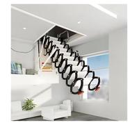 Échelle de grenier rétractable robuste, escalier pliant et escamotable, escalier pliant de 3 m, idéal for les greniers de garage, les combles et les vérandas(Automatic,70 * 120cm*H300CM)