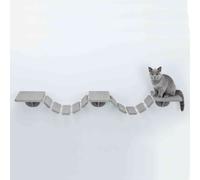 Échelle de grimpe murale 150 × 30 cm taupe