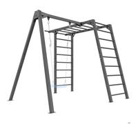 Echelle de gymnastique PREMIUM - MO-016 + balançoire simple PREMIUM (support) - MO-017