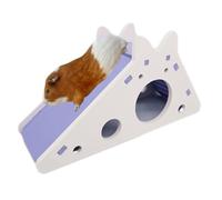 Échelle de hamster - Bridge d'escalade en bois, petite rampe de jeu d'animaux | Échelle de bricolage Gerbil, cachette de cochon d'Inde, accessoire d'habitat de cage amusant, diapositive de hamster syr