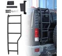 Échelle de hayon pour Hummer H2 2003-2009, Échelle de Queue échelle Cross-Country pédale d'escalade Pliable marchepied arrière intégré