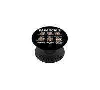 Échelle De La Douleur Raton Laveur Médecin Infirmière PopSockets PopGrip Adhésif