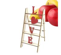 Échelle de la Saint-Valentin - Décoration de Signe pour Saint-Valentin,Décor de Table en Forme d'Échelle,Pour Maison, Étagère, Cheminée, Entrée, Fêtes Et