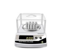 Échelle de Laboratoire, Équilibre électronique populaire échelle des bijoux électroniques échelle des matériaux médicinaux Gold Scale Laboratory Scale de précision Échelle électronique(5000g/0.01)