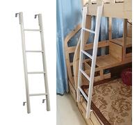 Échelle de lit, échelle Blanche pour lit superposé, échelle pour lit superposé avec Support à Crochet, échelle légère pour Les Voyages, Appartements, résidences étudiantes, lofts (Taille : 1