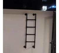 Échelle de lit en métal à fixation murale pour économiser de l'espace - Capacité de charge de 150 kg - Parfait pour grenier, sous-sol et solutions de sécurité domestique d'urgence