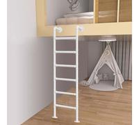 échelle de lit， Escalier de Grenier Mural en métal 119,4 cm, 125,7, 132,1, 150,9, 200, échelle Secours for Lits superposés, Toit Camping-Car, Maison, Bureau, sécurité