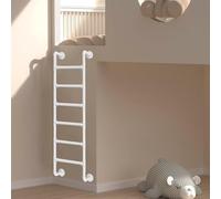 Échelle de Lit Mezzanine En Métal À Fixation Murale, Capacité de Charge de 150 Kg, Échelle de Secours Pour Puits de Fenêtre, Échelle Industrielle En Tube de Fer de 1 À 3 M, Échelle D'Escalade Intérieu