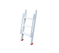 Échelle de lit superposé à 3/4/5 marches, avec poignée et Pieds en Caoutchouc, idéale pour Les dortoirs, Les mezzanines et Les Camping-Cars. Échelle Droite de 100 cm (39/49/59 Pouces).