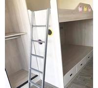 Échelle de lit superposé, échelle de lit superposée au Sol, 4 marches/5 marches, échelle de lit à Cadre métallique, échelle d'escalade Universelle pour dortoir, Caravane,