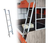 Échelle de lit superposé en métal à Crochet, escabeau Robuste - Hauteur 114 cm/127 cm/140 cm/150 cm/150 cm, échelle de Remplacement réglable pour loft, dortoir, Camping-c