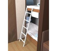 Échelle de lit superposé en métal avec crochets sécurisés, montage facile pour une escalade sûre