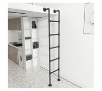 Échelle de lit superposé en métal robuste avec marches antidérapantes - Solution d'escalade robuste pour adultes, enfants et personnes âgées dans la cave, l'entrepôt ou l'évasion d'urgence